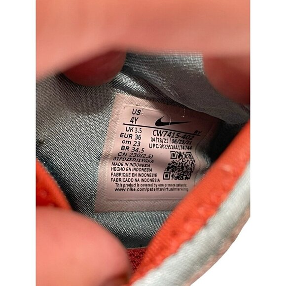 Nike Flex Plus  CW7415-402  Slip On Sneakers Teal Size 4Y(Youth) - Picture 4 of 8